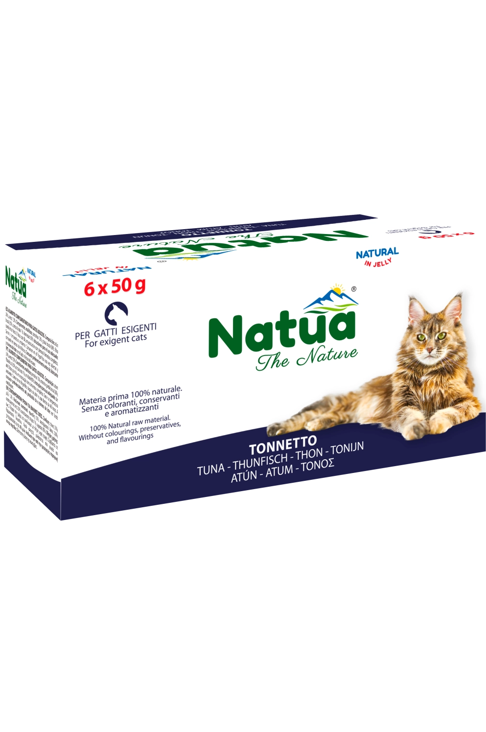 Natua Cat Natural Tonnetto Jelly 6x50g Natua Cat Natural Tonnetto Jelly 6x50g